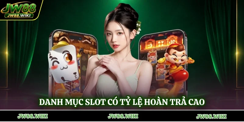 Danh mục Slot có tỷ lệ hoàn trả cao