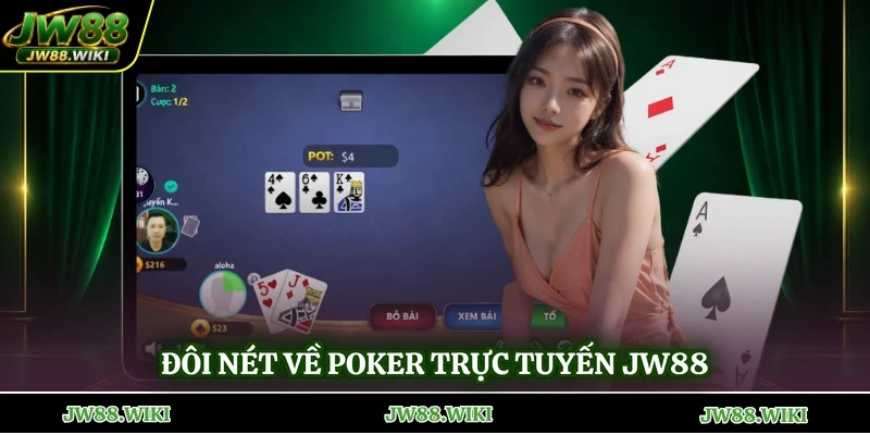 Đôi nét về poker trực tuyến jw88