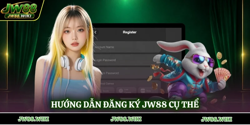 Hướng dẫn đăng ký jw88 cụ thể