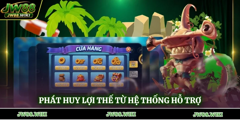 Phát huy lợi thế từ hệ thống hỗ trợ